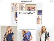 Tablet Screenshot of fashiongo.com